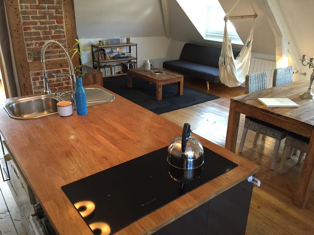Appartamento Le Loft Du Clocheton Étretat Esterno foto